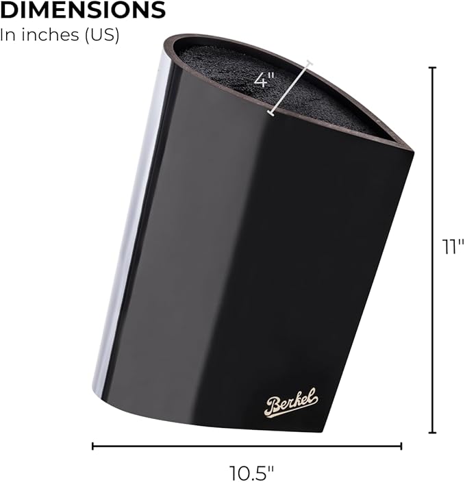 Bloque Portacuchillos Bolsa Negro Moderno miniatura 2