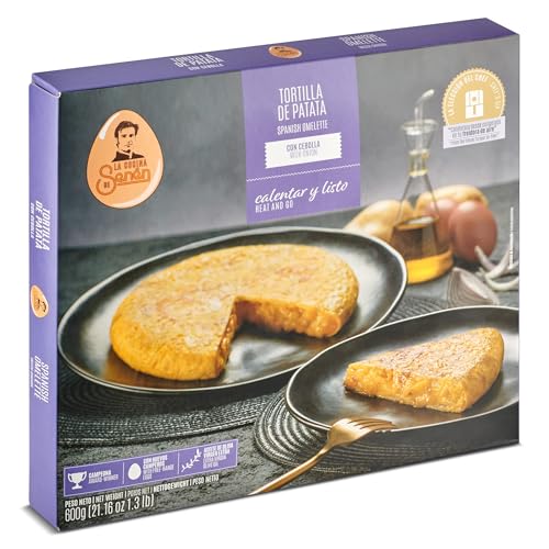 Tortilla de patatas con cebolla La cocina de senen caja 600 g