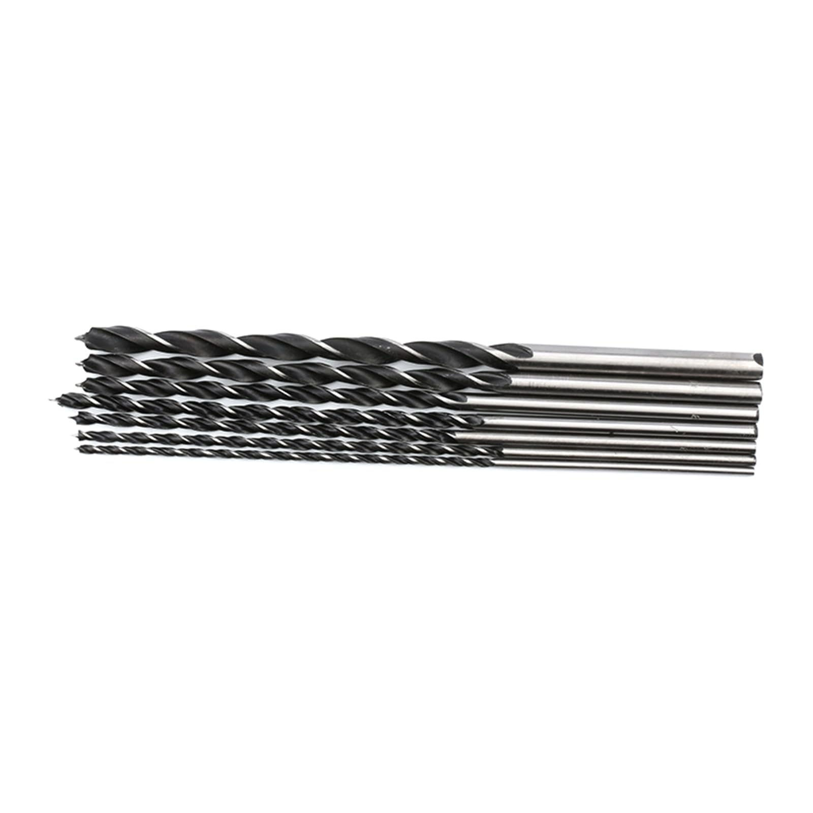 Lot de 7 forets à bois étendus de 4 à 12 mm, ensemble de tarières en acier au carbone pour contreplaqué, briques et coffrages, forets à bois longs pour bois dur à longue tige