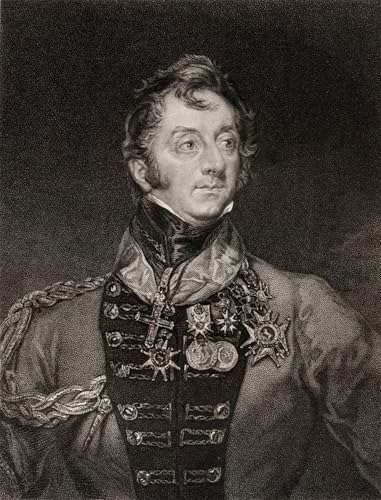 Art mural Sir Charles William Doyle poster vintage pour créer une ambiance feutrée de chambre