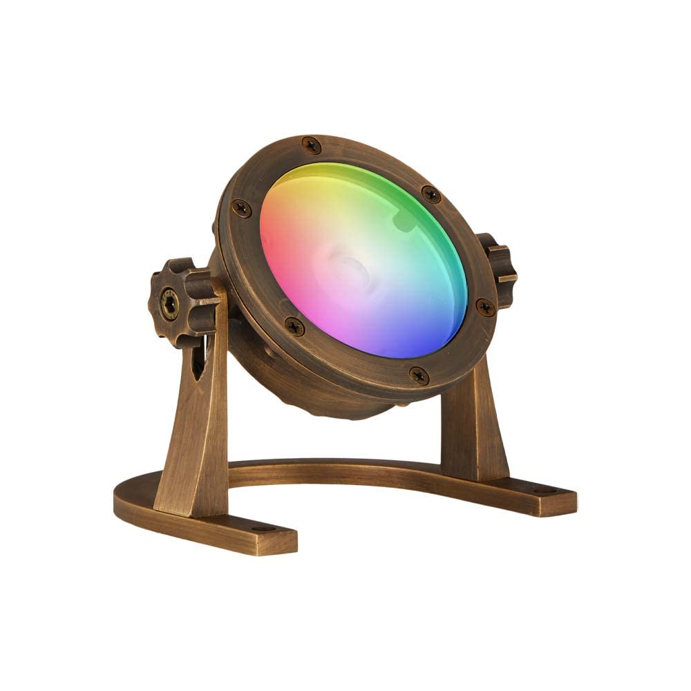 VOLT 12V IP68 Cold Forged Brass (Bronze) RGBW Color Changing LED