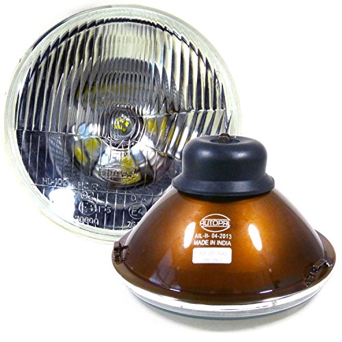 H6024 7 Inch Headlights Uses H4 Bulbs Non-Sealed 6012/6014/6015/H6017 (Pack of 2)