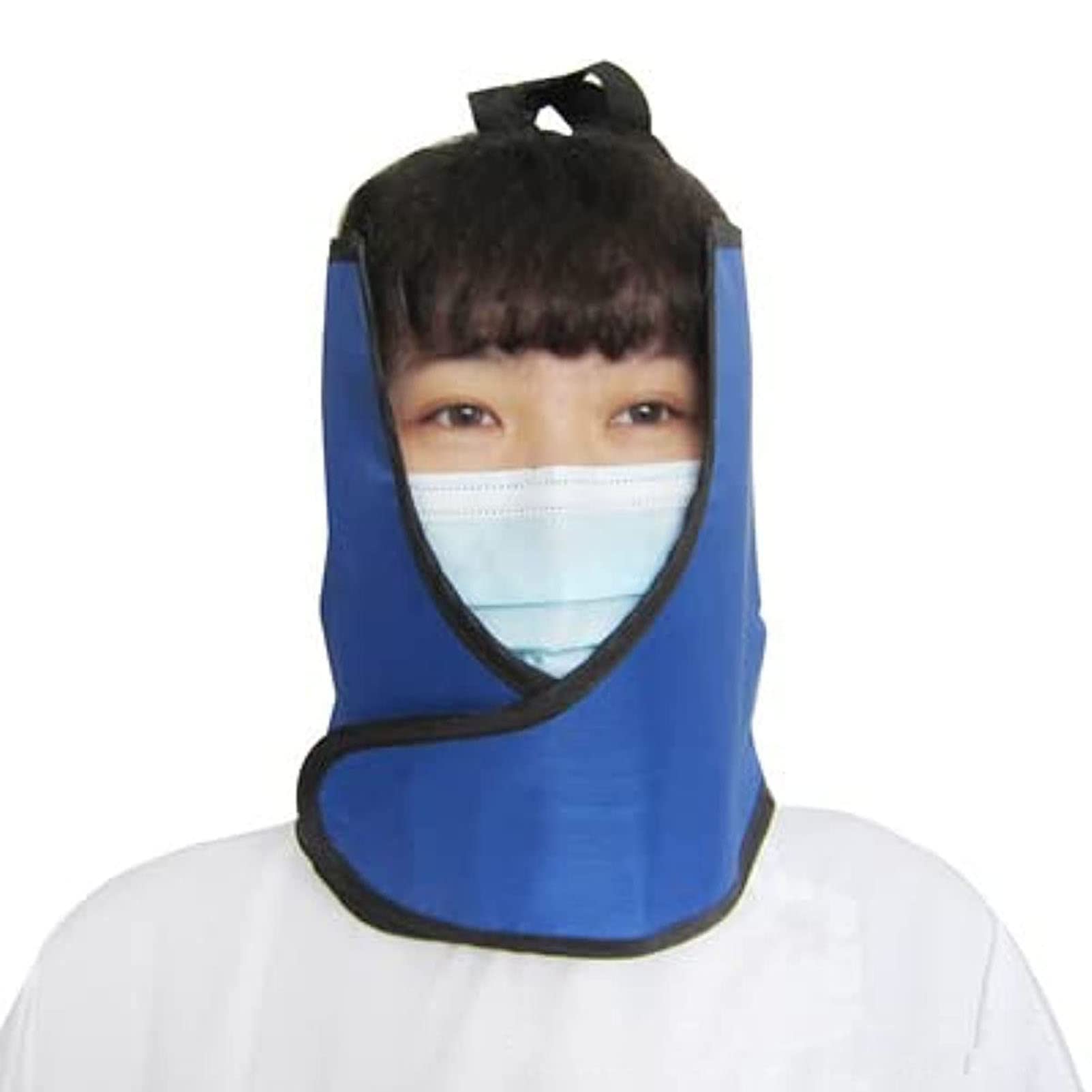 Half Face Cap, X-ray Radiation Protection Lead Cap, Lightweight Doctor's Lead Collar, Bib, Neck Sleeve, CT Room Radiography, Dental Lab Hat,Radiation Protection