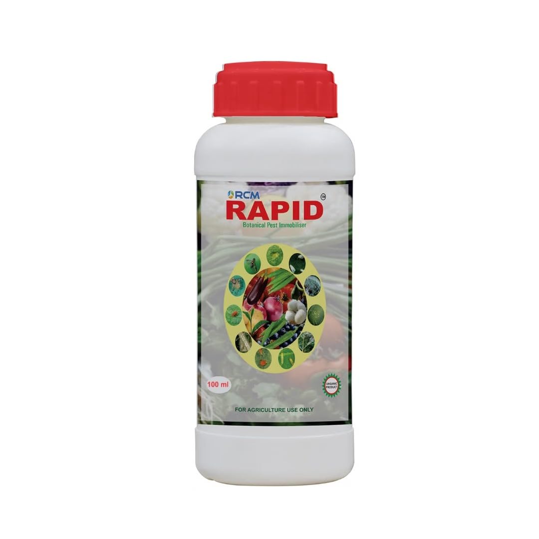 Botanical Pest Immobiliser | Organic Plant Protection Spray | Natural Bio Insecticide for Vegetables, Fruits & Crops | Eco-Friendly Pest Control Solution | Agriculture Use Only | 100 ml-image-23