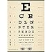 Produktbild Cavallini & Co. Eye Exam Chart Decorative Decoupage Poster Wrapping Paper Sheet