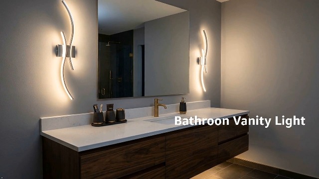 Image of CANEOE Chrome Modern Wall Sconce Set of Two, 24in Dimmable Led Wall Sconce Lighting, Hardwire Indoor Led Wall Lamps for Living Room Bedroom Bathroom Hallway (2 Packs) (Chrome, 24in)