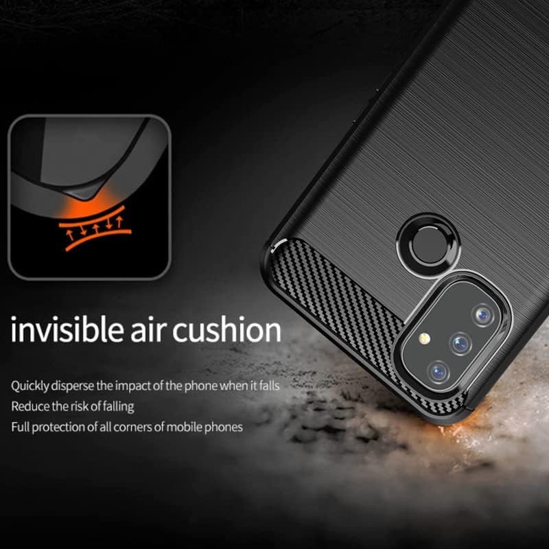 Image of Basic Case for Oneplus Nord N100 (Carbon Fibre Black)