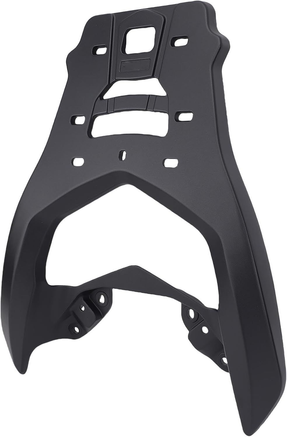 Aluminum Alloy Luggage Rack, Rear Cargo Carrier for Nmax155 2020-2025, Black Matte Finish Rack with Easy Installation, Ideal for Passenger Safety Support