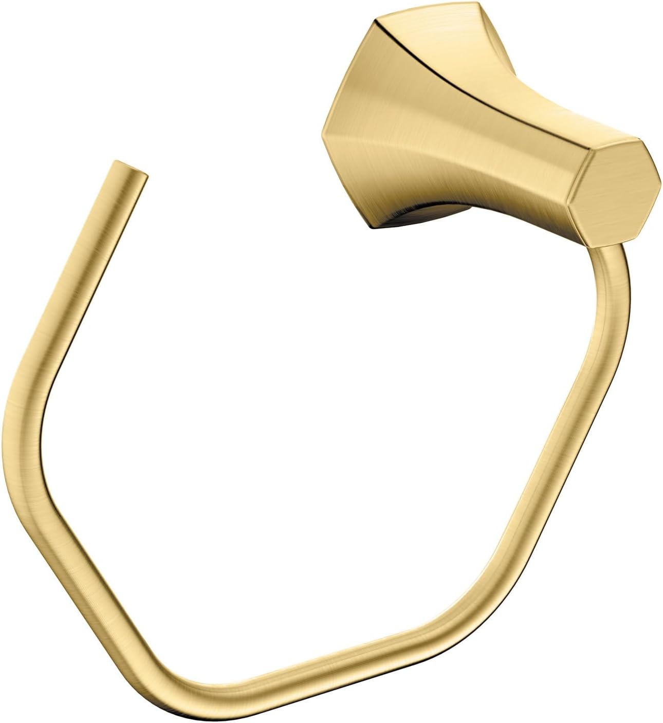 hansgrohe Locarno Transitional Towel Ring in Brushed Bronze, 04836140