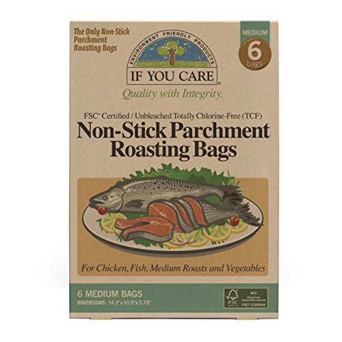 If you care FSC Paper Cooking and Roasting Bags, Pack of 6, J25073, Brown, M (Pack of 1)