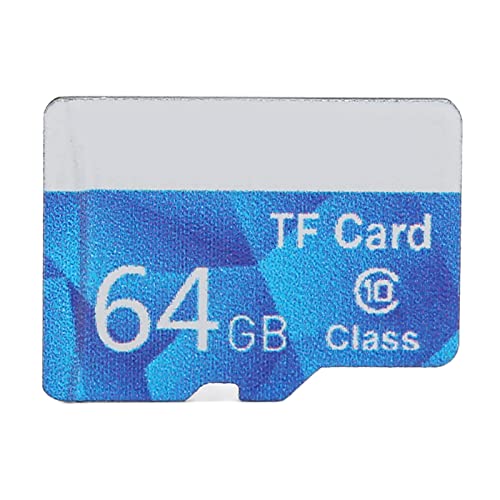 32GB/64GB/128GB Micro Memory Card High Speed Class 10 TF Card 10M/s for Digital Cameras Mobile Phones GPS MP3 Players PDAS Tablets etc (64GB)