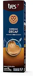 3 Corações Cápsula Café Descafeinado TRES - 10 unidades