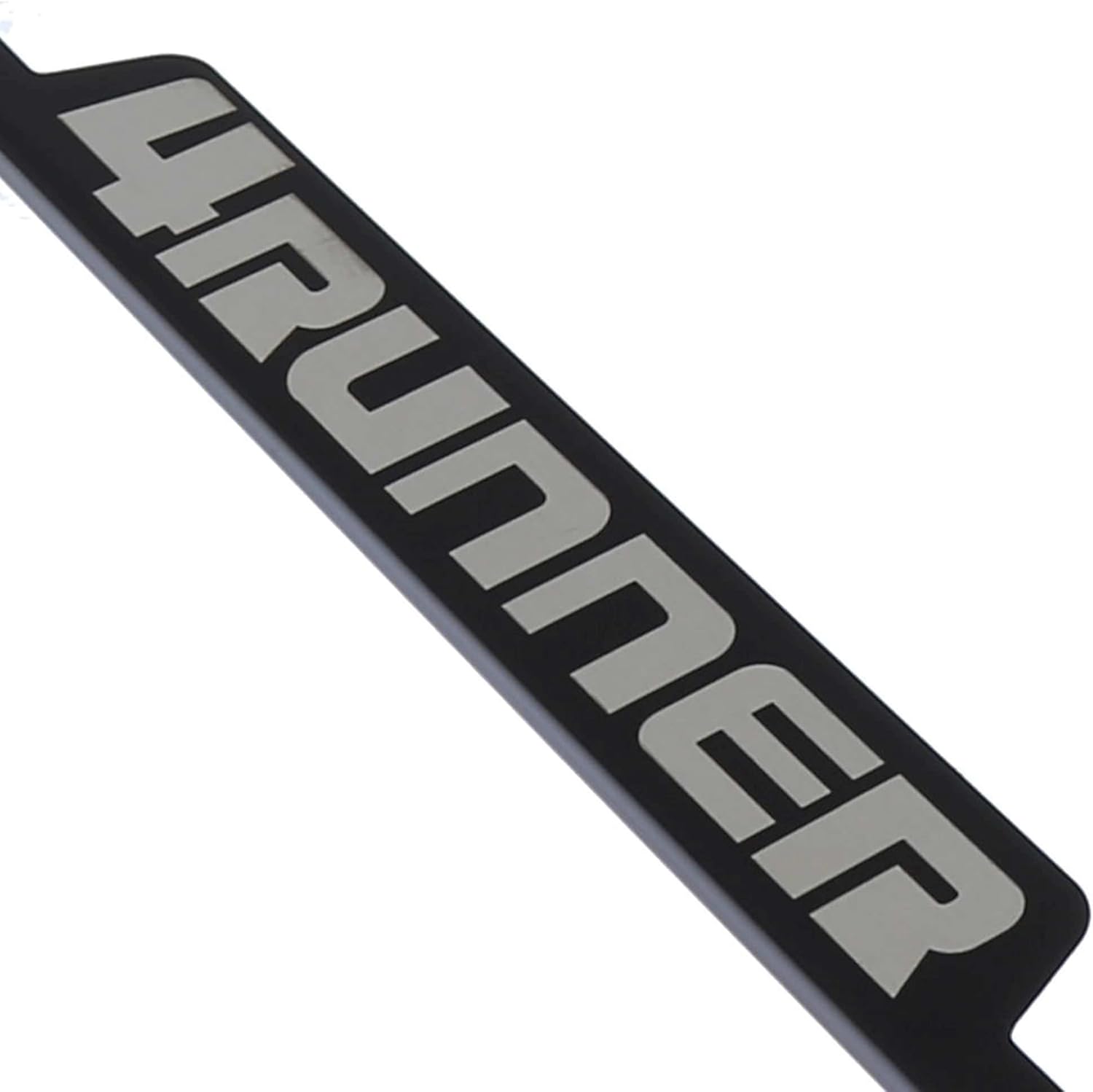 Toyota 4Runner Black Steel License Plate Frame