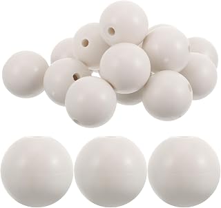 GANAZONO 20pcs Flagpole Retainer Beads Heavy Plastic Weighted Flag Weight Beads for Outdoor Pole Accessories Preventing Wind Damage and Extending Flag Life Easy Installation Compatible with