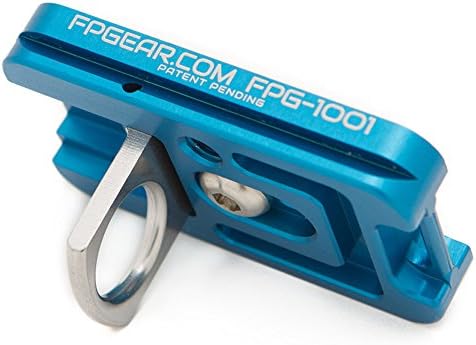 Arca-Swiss Compatible Fusion Plate - Black Rapid Tripod Plate - Color Blue
