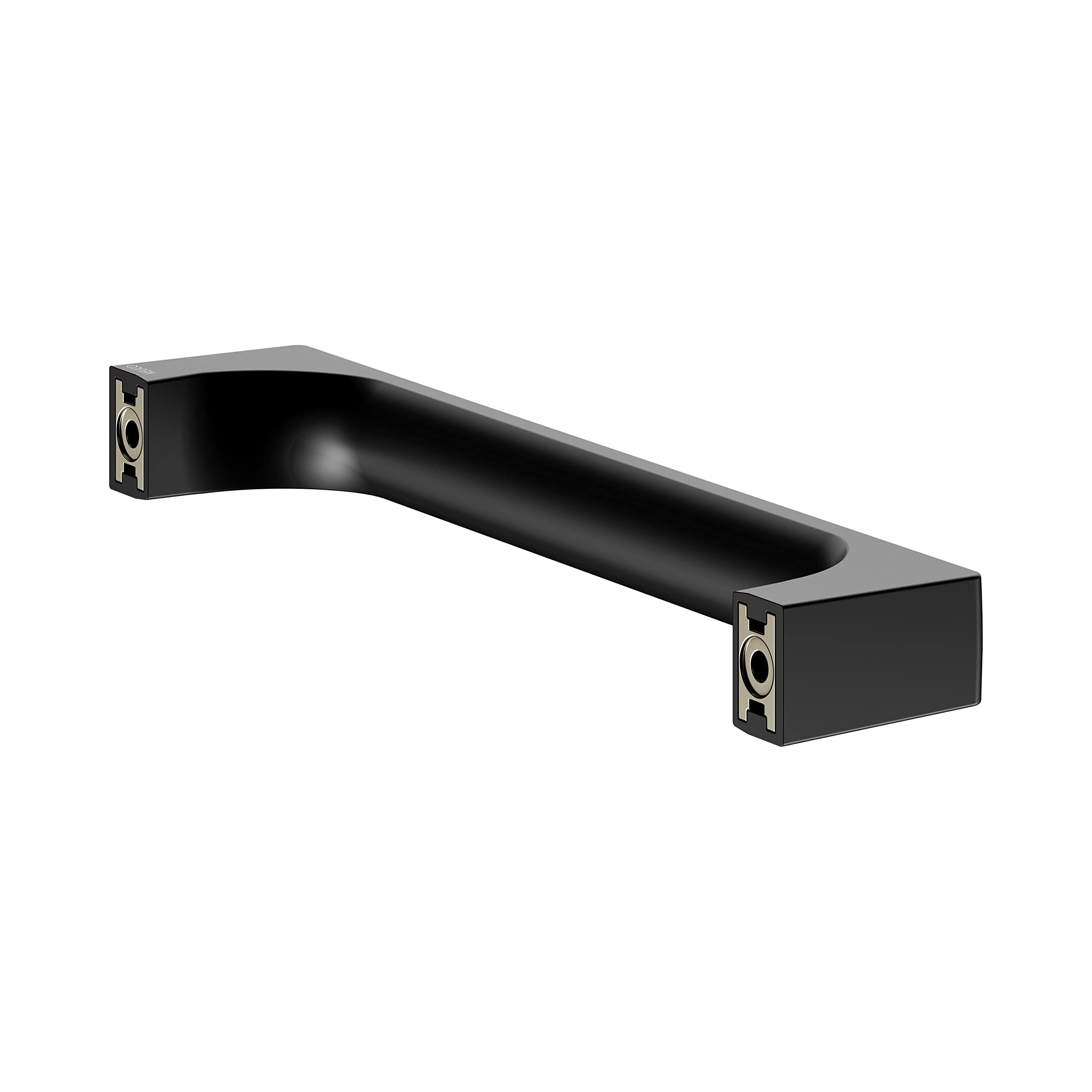 Keuco Edition 11 Maniglione 32 cm, nero opaco, portata fino a 115 kg | Made in Germany, per un facile accesso e una presa stabile nella vasca da bagno e sotto la doccia