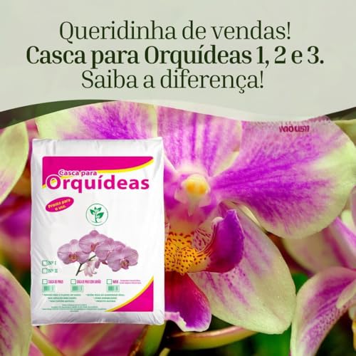 Substrato Para Orquídeas Mix Pronto Para Uso 1Kg