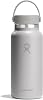 HYDRO FLASK - Wide Mouth Water Bottle 946ml (32 oz) - Insulated Stainless Steel Water Bottle - Sports Bottle With Leak-Proof Flex Cap Lid & Strap - Thermal Flask Dishwasher Safe - Birch