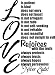 1 Corinthians 13. Love is.(7) Genesys Custom Items (22x30) Vinyl Wall Decal Decor 1 Corinthians 13:4-7. Includes Squeegee for Easy Application.