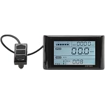 Electric LCD Display 5 Pin 24V 36V 48V Lightweight Waterproof Electric Display Panel Screen