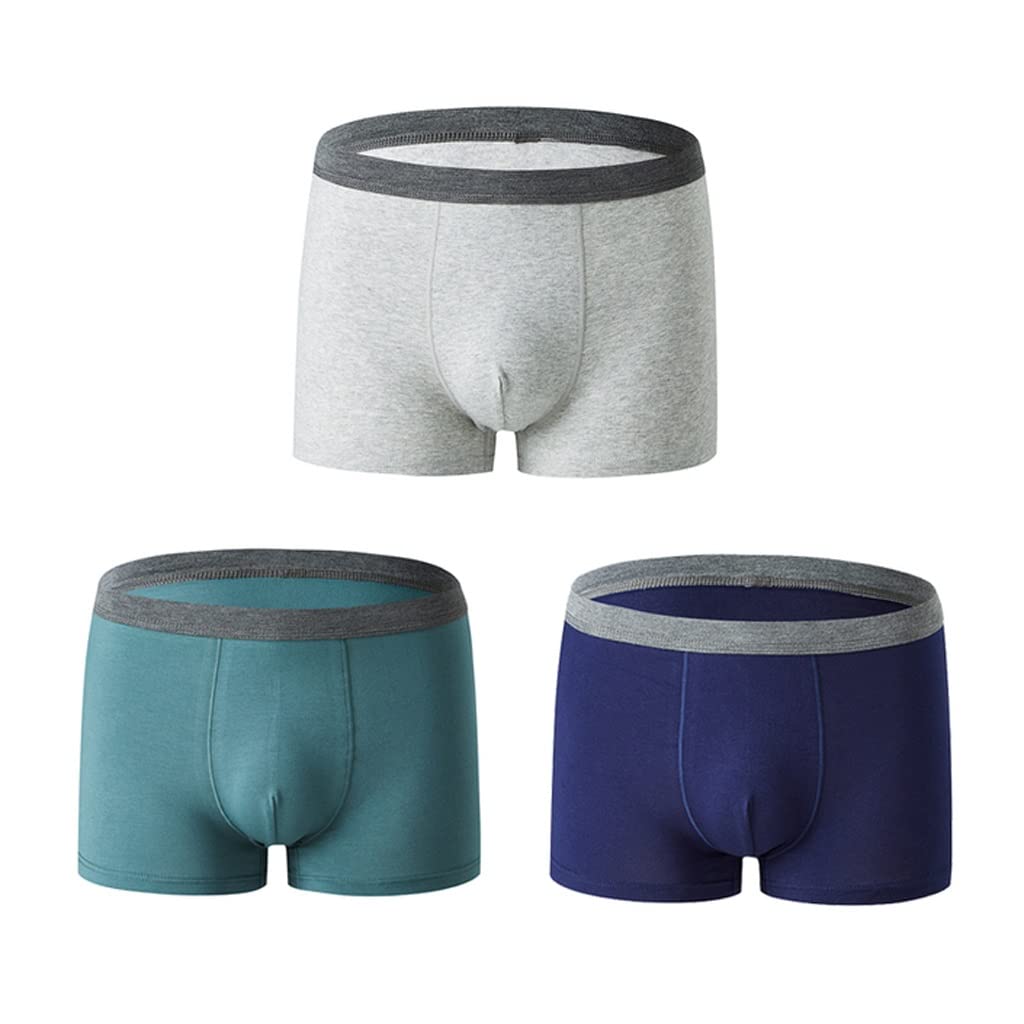 YJWYG Underpants Mens Shorts Boxer Briefs Sexy Cotton Shorts Mens Underwear Underwear Cotton Boxers D M Code