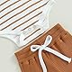 WYTbaby Baby Kleidung Mädchen Langarm Neugeborene Strampler + Lange Hose Herbst Winter Babykleidung Mädchen 0-3 Monate