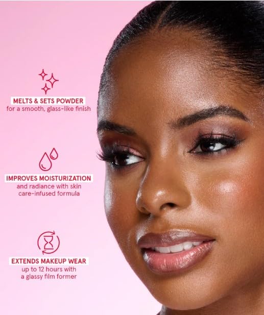 ONE/SIZE Powder Melt Setting Spray (100mL / 3.4 oz), Glass