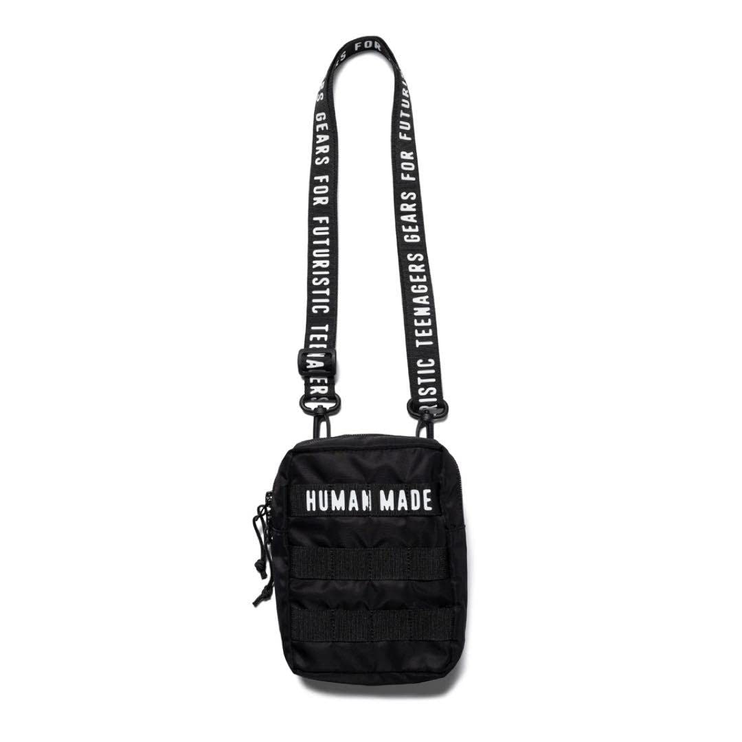 Amazon.co.jp: HUMAN MADE Military Pouch #2 Black : ファッション