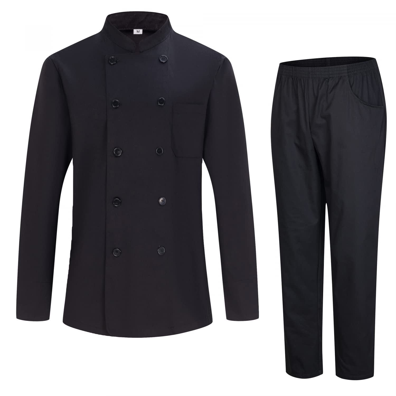 MISEMIYA Herren Kochjacke und Hose MZ-842-8312