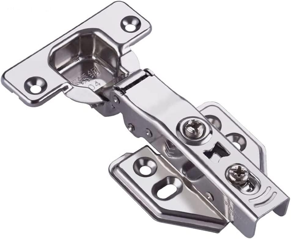 Charnières à fermeture douce amortie avec quincaillerie détachable en inox pour placard