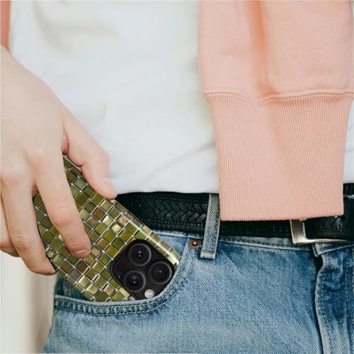 Coque iPhone 15 Pro Max MagSafe antichoc silicone vert olive - 7