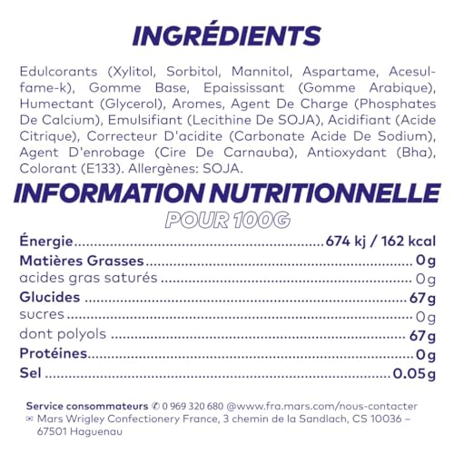 Chewing gum Goût Fruits Sans Sucres Freedent Les 5 Paquets De 10 Dragées - vue 2