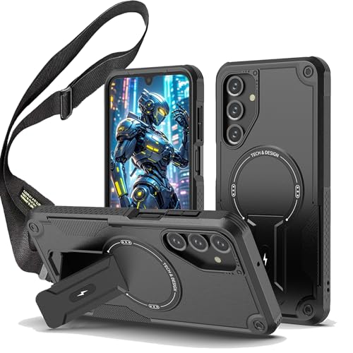 Coque Samsung S25 FE anti-chute pour éviter les bris d'écran avec sangle