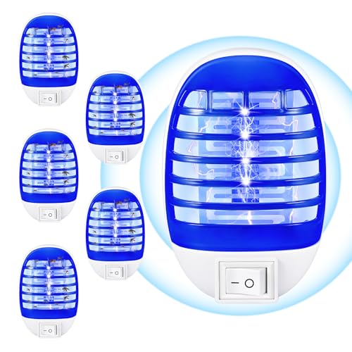 4 Pack Plug in Bug Zapper Mosquito Killer Indoor, Mosquito Zapper for Baby & Pets, Insect Traps for...