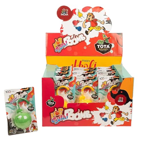 Image of Holi GULAL Ball 60GM | Holi Celebration GULAL Color Holi Gulal Ball Toy (Holi Gulal Ball Pack of 12)