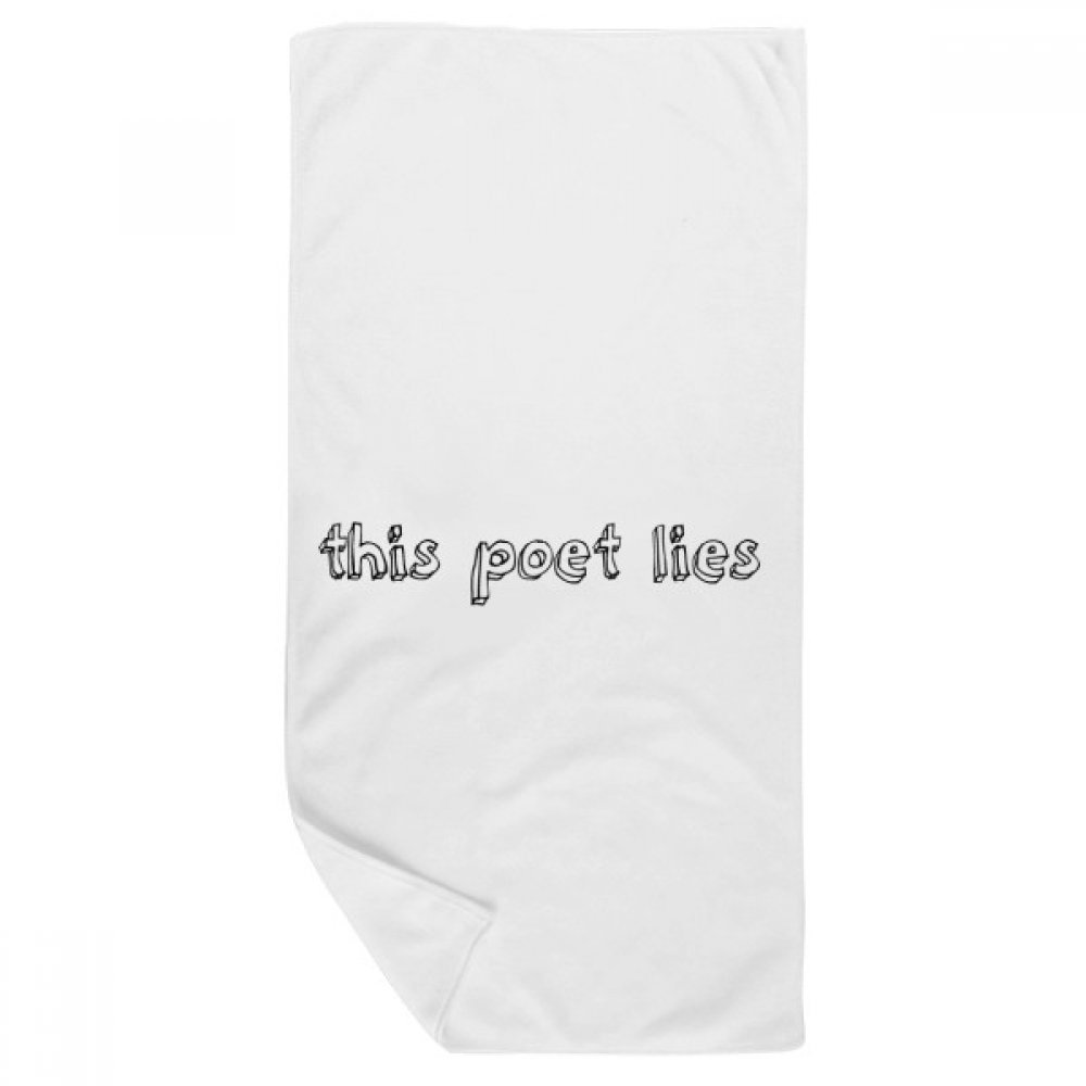 Gant de toilette multicolor poésie pour un bain doux relaxant