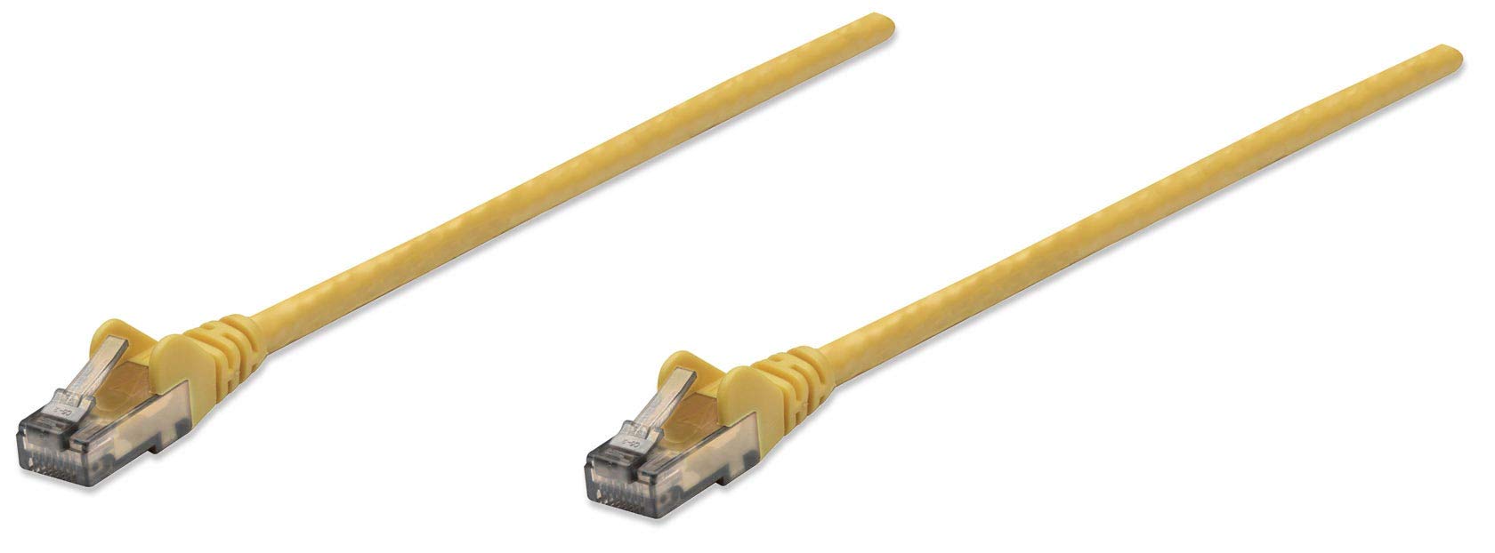 Cavo Di Rete Intellinet Cat5e UTP 0,3 Metri - Giallo, Alta Velocità, Per Collegamenti Brevi - 3