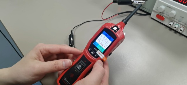 Image of Circuit Breaker Finder Tool, Battery Tester, AC DC Voltage Tester, Fuel Injector Tester, 9V-30V Automotive Circuit Tester with 40FT Cable, P180