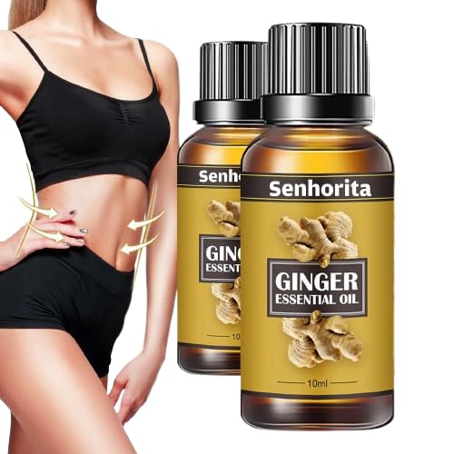 Fat Loss Oil, Belly Natural Drainage Ginger Oil Essential Relax Massage Oil, Belly and Waist Stay Perfect Shape [ 30ml ] (30ML X 2) (B0CGNMR997) Amazon Price History, Amazon Price Tracker
