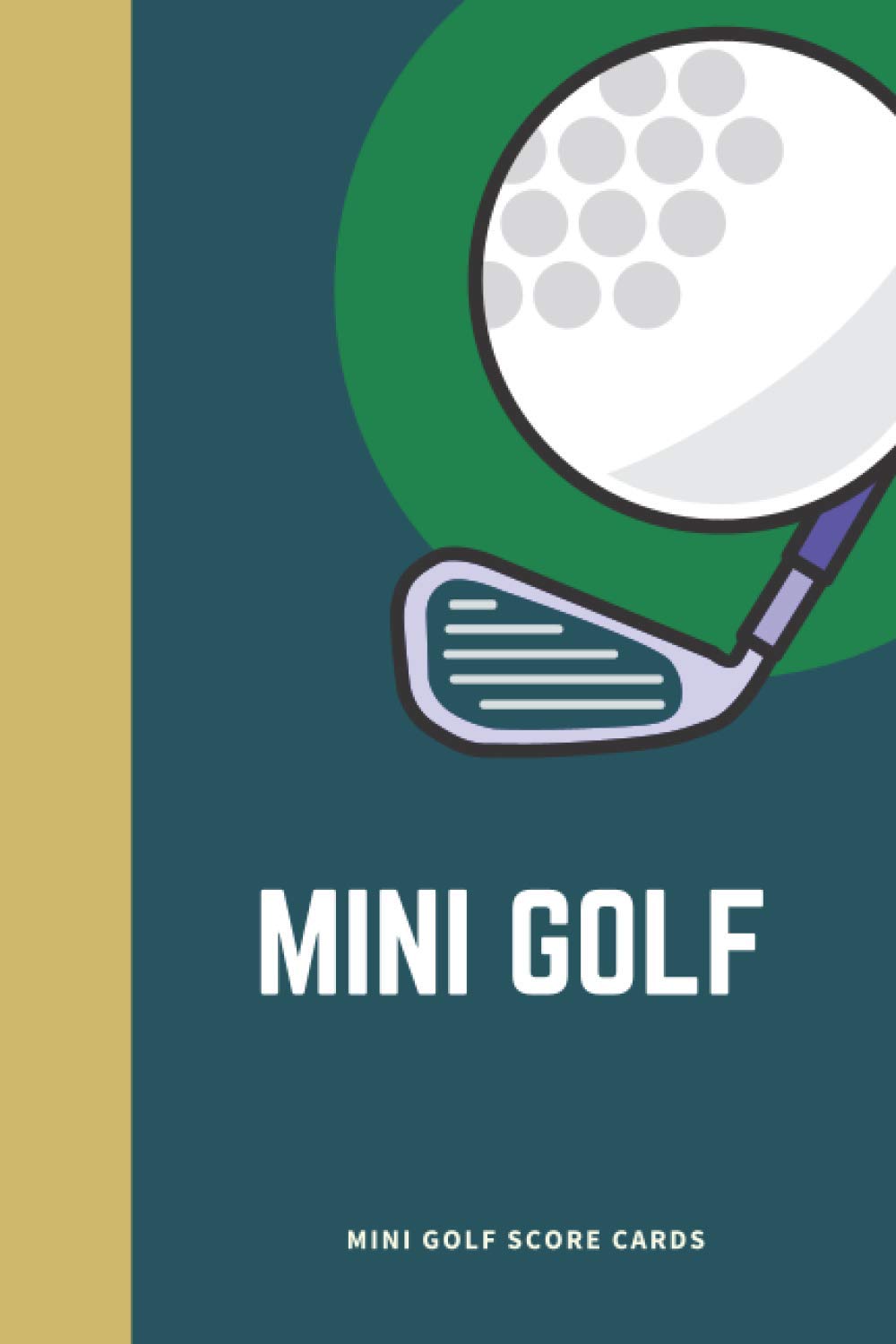 mini golf score cards: indoor mini golf notebook,Miniature Golf Scorecards