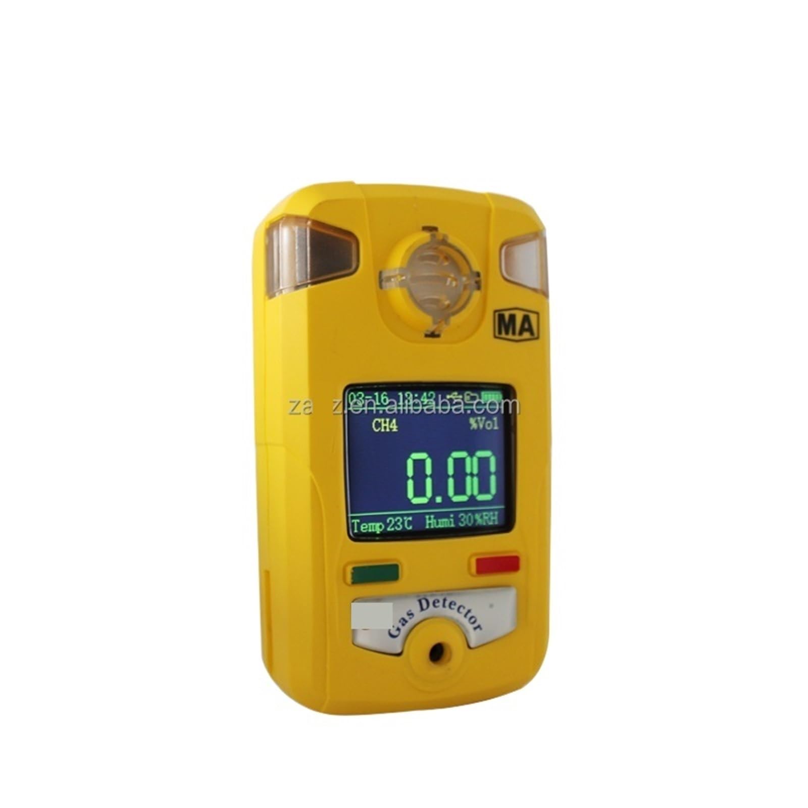 Analyseur portatif de gaz de Diffusion JCB4, analyseur de Fuite de gaz méthane
