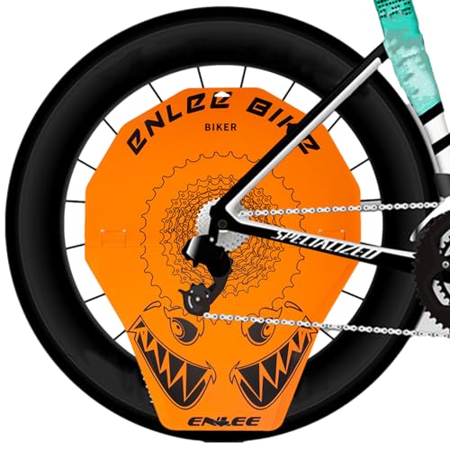 Phantasmia 自転車用ディスクブレーキカバー 26-29インチ ? 油汚れ防止設計で簡単装着、メンテナンス時の過噴射対策 (サメスタイル)