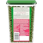 Greenies Feline Adult Dental Cat Treats, Savory Salmon Flavor, 9.75 oz. Tub - Image 2
