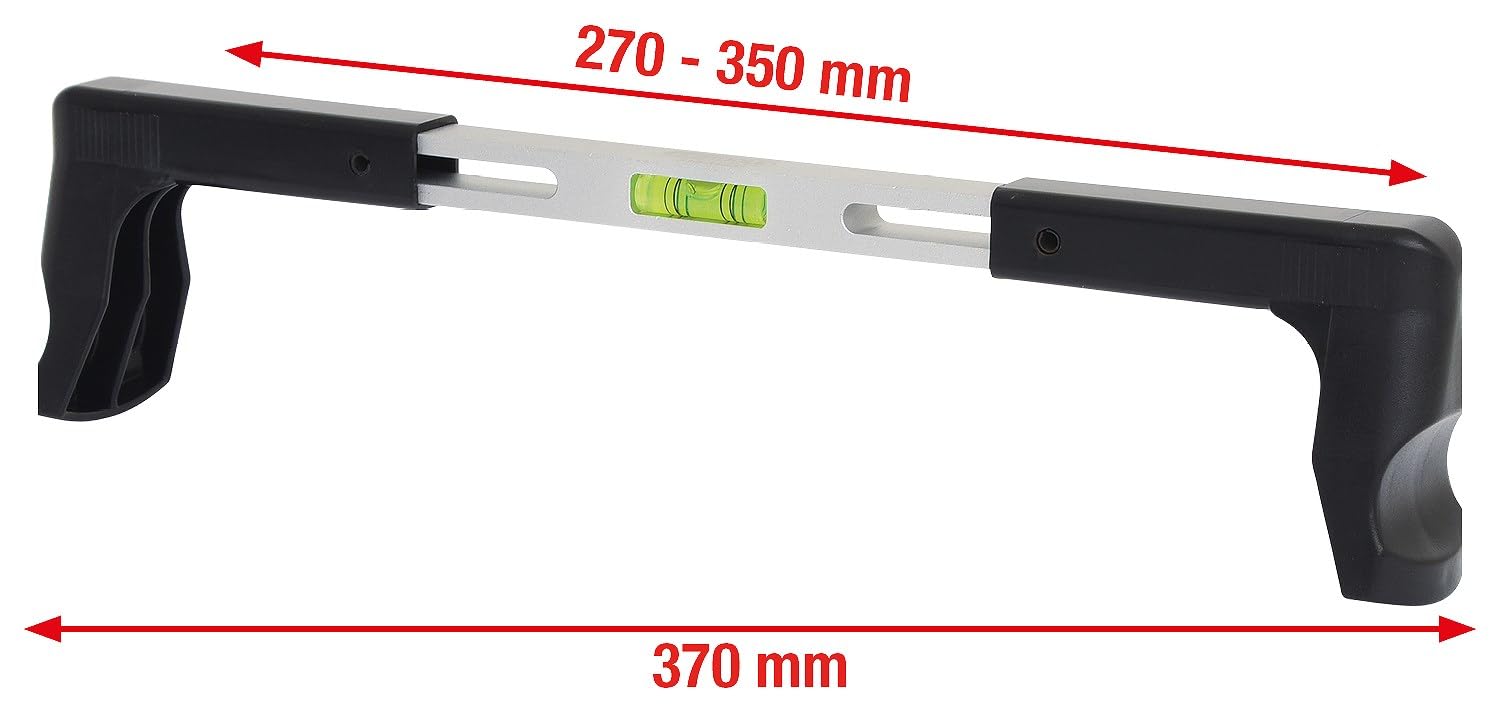 KS Tools 515.3183 Nivel para el equilibrado del volante en el vehículo, 270-350mm