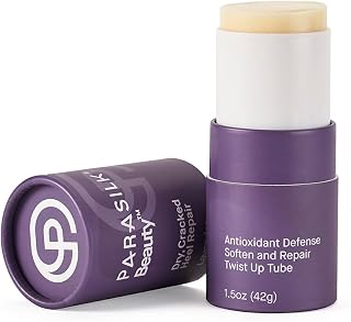 Parasilk Beauty Lavender Heel Repair Moisturizing Stick for Dry, Cracked Feet. Superior Antioxidant Oils & Wax Repair & Soften Dry Skin