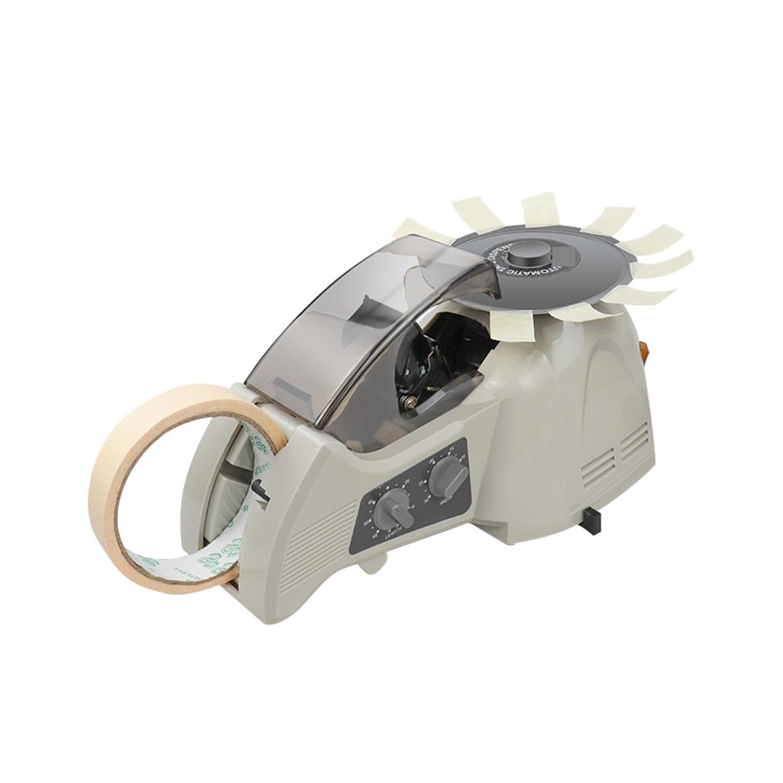 Klebebandabroller, RT-3000 Automatischer Klebebandschneider Spender Maschine for EPD Hochtemperatur Klebeband für Versand und Schulen