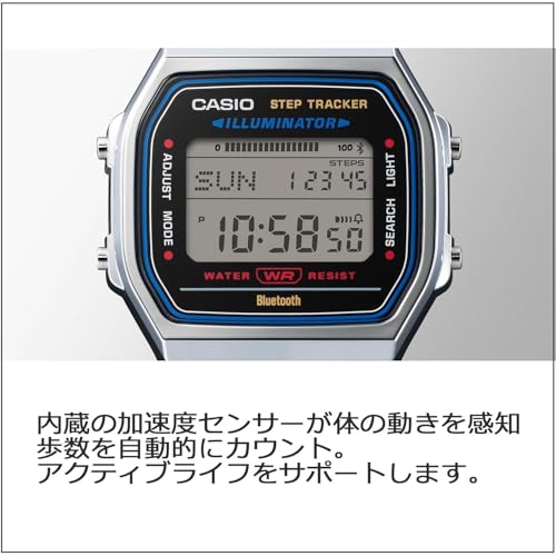 [カシオ] 腕時計 カシオコレクション 【国内正規品】 Bluetooth搭載 ABL-100WE-1AJF メンズ シルバー 商品画像3