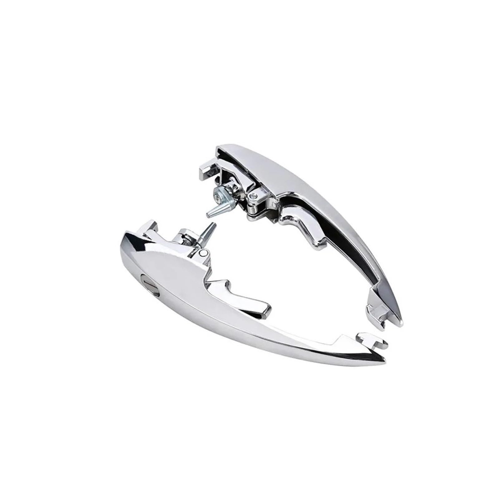 Pacsci 111837205J Car Outer Door Handle For Vw For Beetle 1973-2004 1Bm827503 1Bm837205 1 Set Exterior Car Door Handle(111837205J)