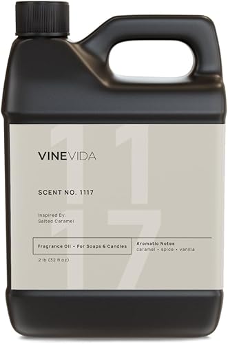 Miniatura 772 de VINEVIDA [4 onzas] Aceite de fragancia de madera de teca de caoba para fabricación de velas y fabricación de jabón, aromas de velas prémium para