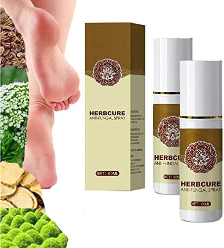 2pcst Feet Spray, Athlete's Foot Spray, Foot Peeling Spray, Foot Odor Eliminator for Women Men (60ml)